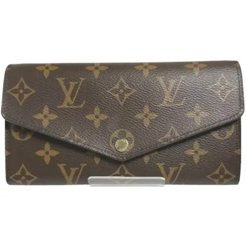 Pre-owned Wallets, female, , Size: ONE SIZE Pre-owned Canvas wallets - Louis Vuitton Vintage - Modalova