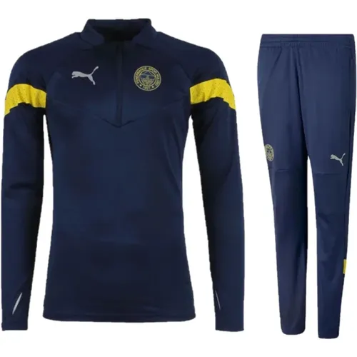 Training Sets, male, , Size: 2XL Fenerbahçe Senior Training Suit 2022-2023 Navy - Puma - Modalova