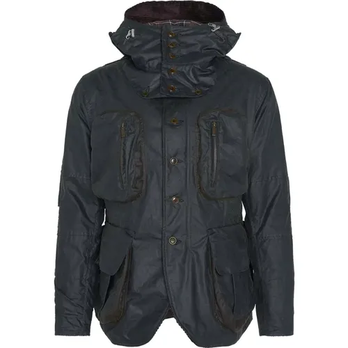 Outland Gewachste Jacke Sage-M - Barbour - Modalova