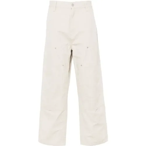 Canvas Cargo Trousers , male, Sizes: L - Carhartt WIP - Modalova