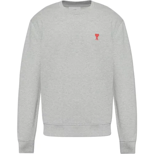 Sweatshirt mit Logo , Herren, Größe: 2XL - Ami Paris - Modalova