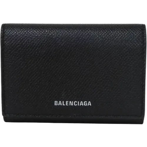 Pre-owned Wallets, female, , Size: ONE SIZE Pre-owned Leather wallets - Balenciaga Vintage - Modalova