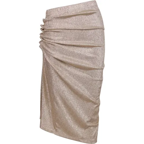 Glamorous Asymmetrical Hem Skirt , female, Sizes: S, XS, 2XS - Paco Rabanne - Modalova