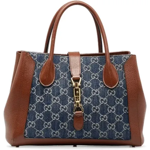 Pre-owned Tote Bags, female, , Size: ONE SIZE Pre-owned Leather gucci-bags - Gucci Vintage - Modalova