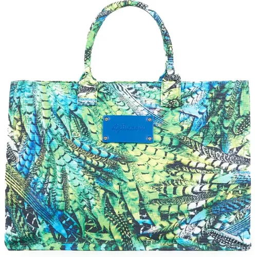 Tropical Paradise Shopping Bag , female, Sizes: ONE SIZE - 4Giveness - Modalova