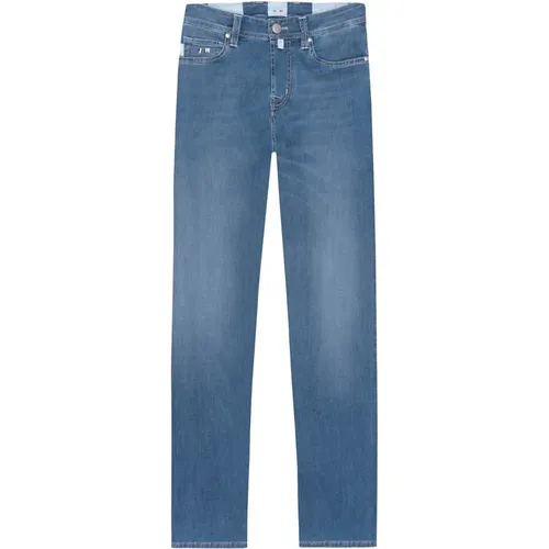 Blaue Baumwolljeans Hose , Herren, Größe: W33 - Tramarossa - Modalova