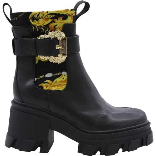 Stylische Stiefeletten , Damen, Größe: 40 EU - Versace Jeans Couture - Modalova