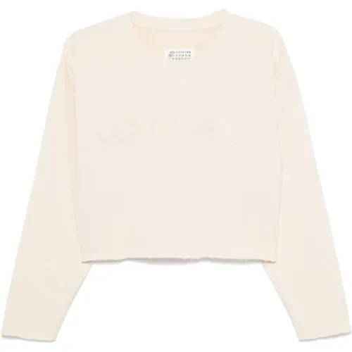 Crew Neck Sweater , Damen, Größe: S - Maison Margiela - Modalova