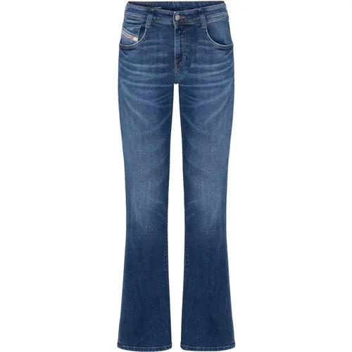 Blaue Gewaschene Denim Hose Diesel - Diesel - Modalova