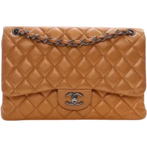 Pre-owned Leather chanel-bags , female, Sizes: ONE SIZE - Chanel Vintage - Modalova