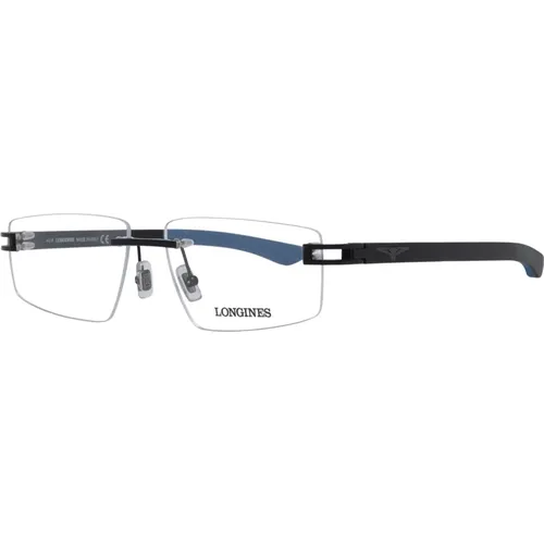 Glasses, male, , Size: ONE SIZE Mens Optical Frames - Longines - Modalova