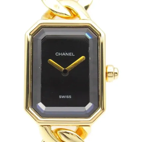 Pre-owned Watches, female, , Size: ONE SIZE Pre-owned Yellow Gold watches - Chanel Vintage - Modalova