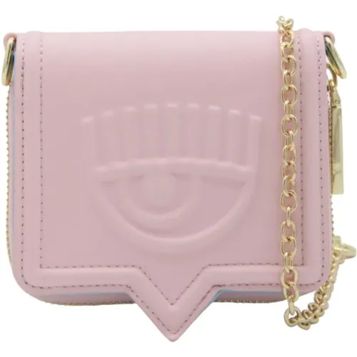 Zip Wallet , female, Sizes: ONE SIZE - Chiara Ferragni Collection - Modalova