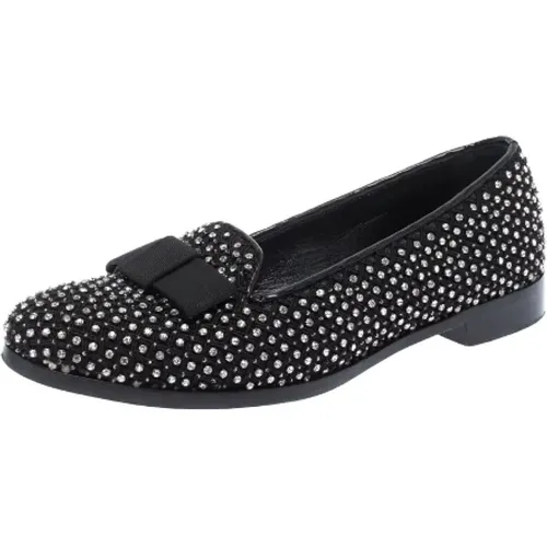 Pre-owned Flats, female, , Size: 6 1/2 US Pre-owned Fabric flats - Sergio Rossi Pre-owned - Modalova