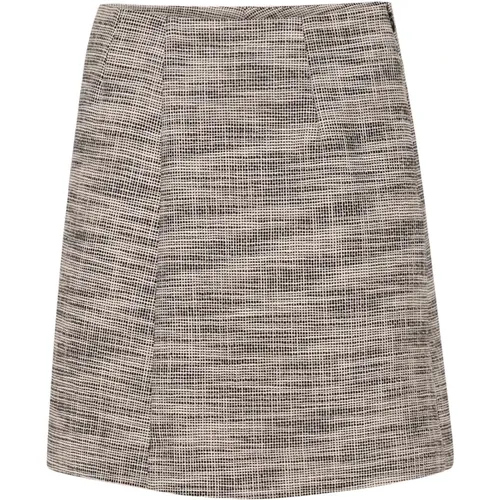 Timeless A-line Skirt Black/White , female, Sizes: 2XL, L, XL, S, XS, M - InWear - Modalova