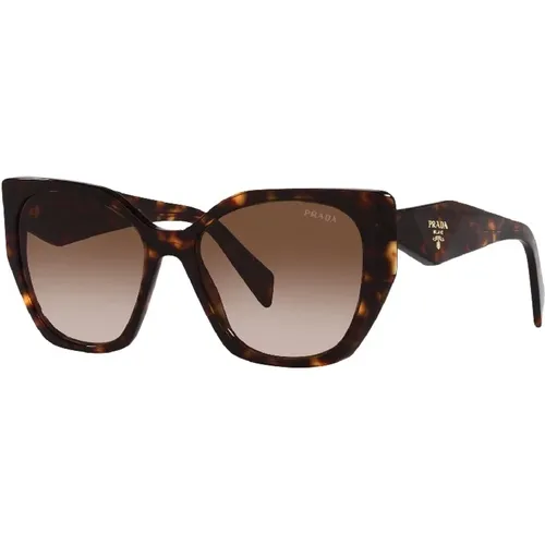 Elegant Cat Eye Sunglasses , female, Sizes: 55 MM - Prada - Modalova