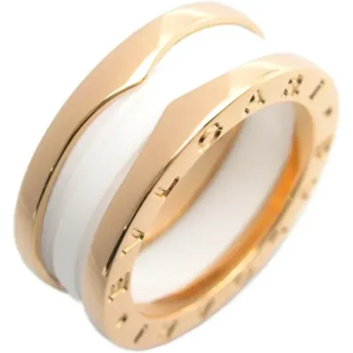 Pre-owned Jewellery, female, , Size: ONE SIZE Pre-owned Rose Gold rings - Bvlgari Vintage - Modalova