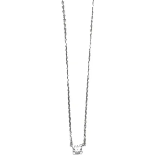 Pre-owned Jewellery, female, , Size: ONE SIZE Pre-owned White Gold necklaces - Cartier Vintage - Modalova