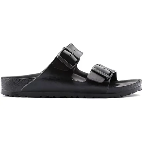 Schwarze lässige Unisex-Sandalen mit EVA-Sohle , Herren, Größe: 37 EU - Birkenstock - Modalova