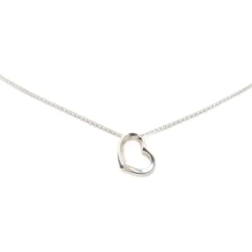 Pre-owned Jewellery, female, , Size: ONE SIZE Pre-owned Silver necklaces - Tiffany & Co. Pre-owned - Modalova