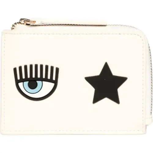 Wallets & Cardholders, female, , Size: ONE SIZE Eye Star Logo Womens Wallet - Chiara Ferragni Collection - Modalova