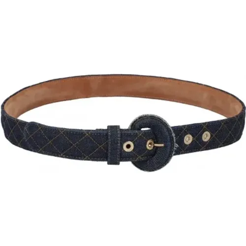 Pre-owned Denim belts , female, Sizes: ONE SIZE - Dolce & Gabbana Pre-owned - Modalova