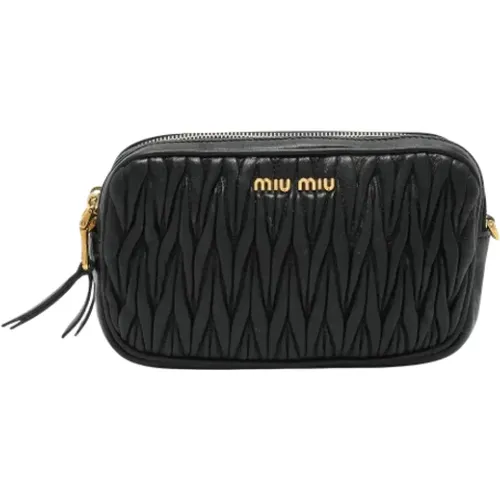 Pre-owned Leder crossbody-taschen - Miu Miu Pre-owned - Modalova