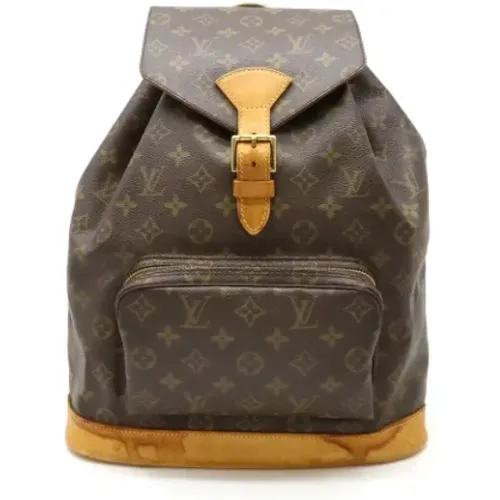 Pre-owned Backpacks, female, , Size: ONE SIZE Pre-owned Canvas louis-vuitton-bags - Louis Vuitton Vintage - Modalova