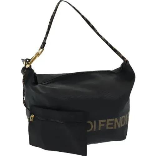 Pre-owned Shoulder Bags, female, , Size: ONE SIZE Pre-owned Nylon fendi-bags - Fendi Vintage - Modalova