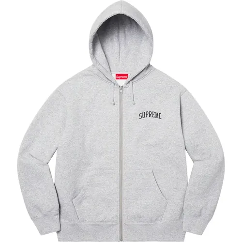 Limitierte Auflage Kapuzenpullover Heather Grey - Supreme - Modalova