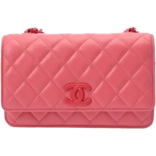 Pre-owned Leather chanel-bags , female, Sizes: ONE SIZE - Chanel Vintage - Modalova