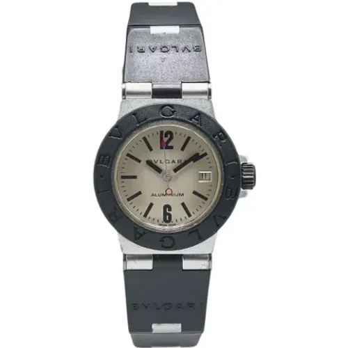 Pre-owned Watches, female, , Size: ONE SIZE Pre-owned Rubber watches - Bvlgari Vintage - Modalova