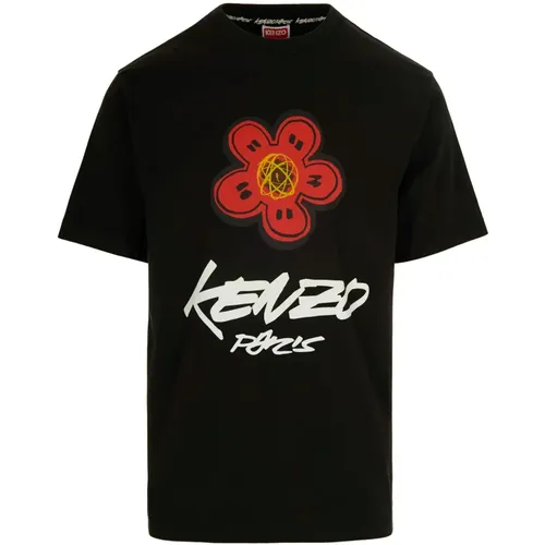 T-Shirts, male, , Size: S T-shirt and Polo Collection - Kenzo - Modalova