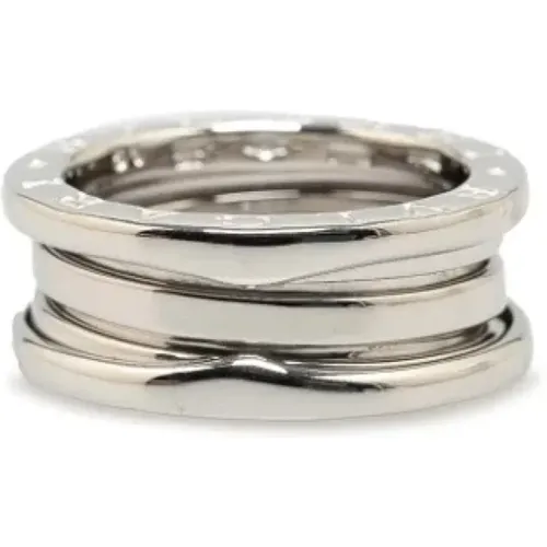 Pre-owned Jewellery, female, , Size: ONE SIZE Pre-owned White Gold rings - Bvlgari Vintage - Modalova