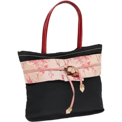 Pre-owned Tote Bags, female, , Size: ONE SIZE Pre-owned Nylon handbags - Prada Vintage - Modalova