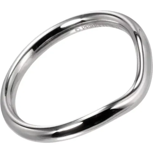 Pre-owned Jewellery, female, , Size: ONE SIZE Pre-owned Platinum rings - Tiffany & Co. Pre-owned - Modalova