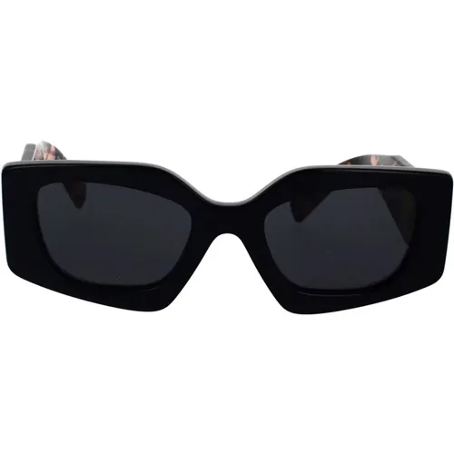 Oversized Irregular Shape Sunglasses , female, Sizes: 51 MM - Prada - Modalova