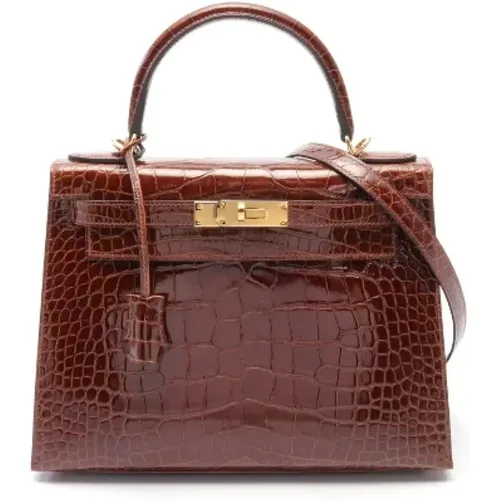 Pre-owned Handbags, female, , Size: ONE SIZE Pre-owned Leather handbags - Hermès Vintage - Modalova