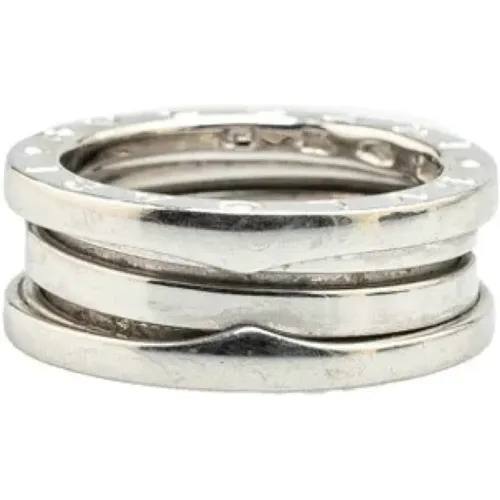 Pre-owned Jewellery, unisex, , Size: ONE SIZE Pre-owned White Gold rings - Bvlgari Vintage - Modalova