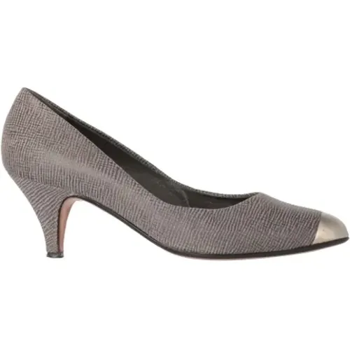 Pre-owned Pumps, female, , Size: 6 1/2 US Pre-owned Suede heels - Sergio Rossi Pre-owned - Modalova