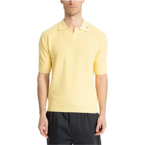 Einfarbiges Logo Polo Shirt , Herren, Größe: M - Gcds - Modalova