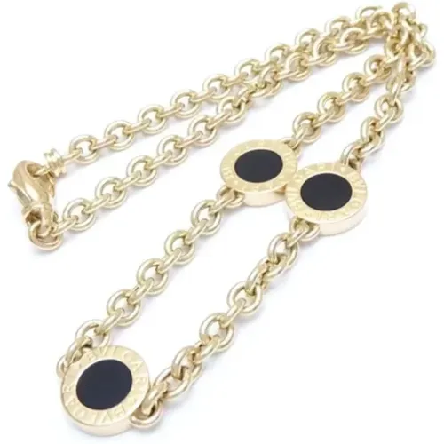 Pre-owned Jewellery, female, , Size: ONE SIZE Pre-owned Gold necklaces - Bvlgari Vintage - Modalova