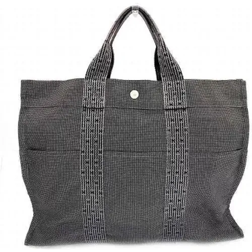 Pre-owned Tote Bags, female, , Size: ONE SIZE Pre-owned Canvas totes - Hermès Vintage - Modalova