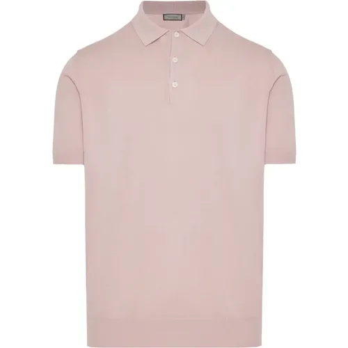 Classic Cotton Polo Shirt Made in Italy , male, Sizes: 2XL, 4XL, 3XL, XL - Canali - Modalova