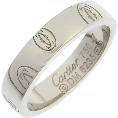 Pre-owned Jewellery, female, , Size: ONE SIZE Pre-owned Metal rings - Cartier Vintage - Modalova