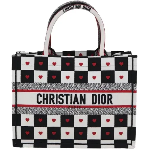 Pre-owned Tote Bags, female, , Size: ONE SIZE Pre-owned Canvas totes - Dior Vintage - Modalova