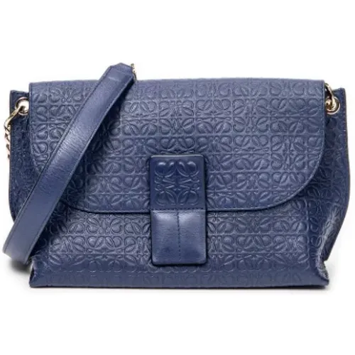 Pre-owned Cross Body Bags, female, , Size: ONE SIZE Pre-owned Leather shoulder-bags - Loewe Pre-owned - Modalova