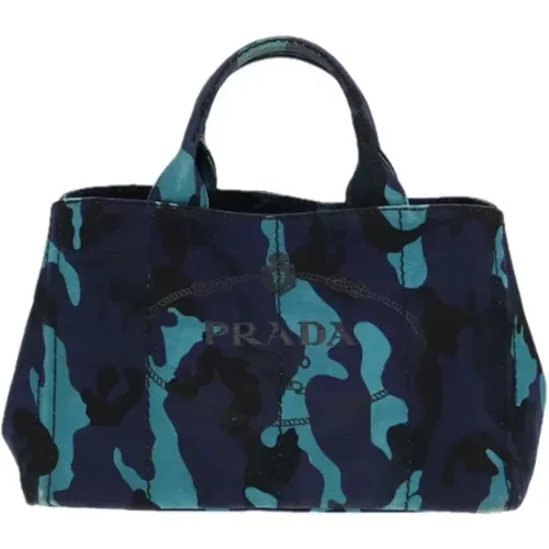 Pre-owned Tote Bags, female, , Size: ONE SIZE Pre-owned Canvas totes - Prada Vintage - Modalova