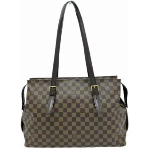 Pre-owned Tote Bags, female, , Size: ONE SIZE Pre-owned Canvas louis-vuitton-bags - Louis Vuitton Vintage - Modalova