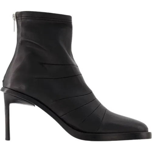 Leather Ankle Boots - Hedy , female, Sizes: 6 UK, 5 1/2 UK, 5 UK, 4 UK - Ann Demeulemeester - Modalova
